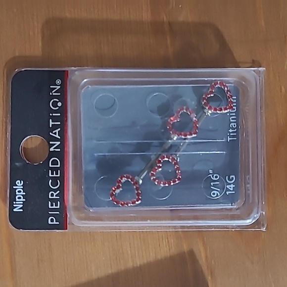 Heart Nipple Jewelry - Picture 2 of 2